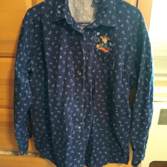 Tigger Button Down Shirt - Picture 1 of 5